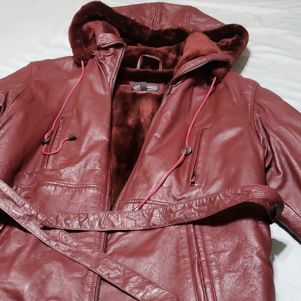 Leather jacket